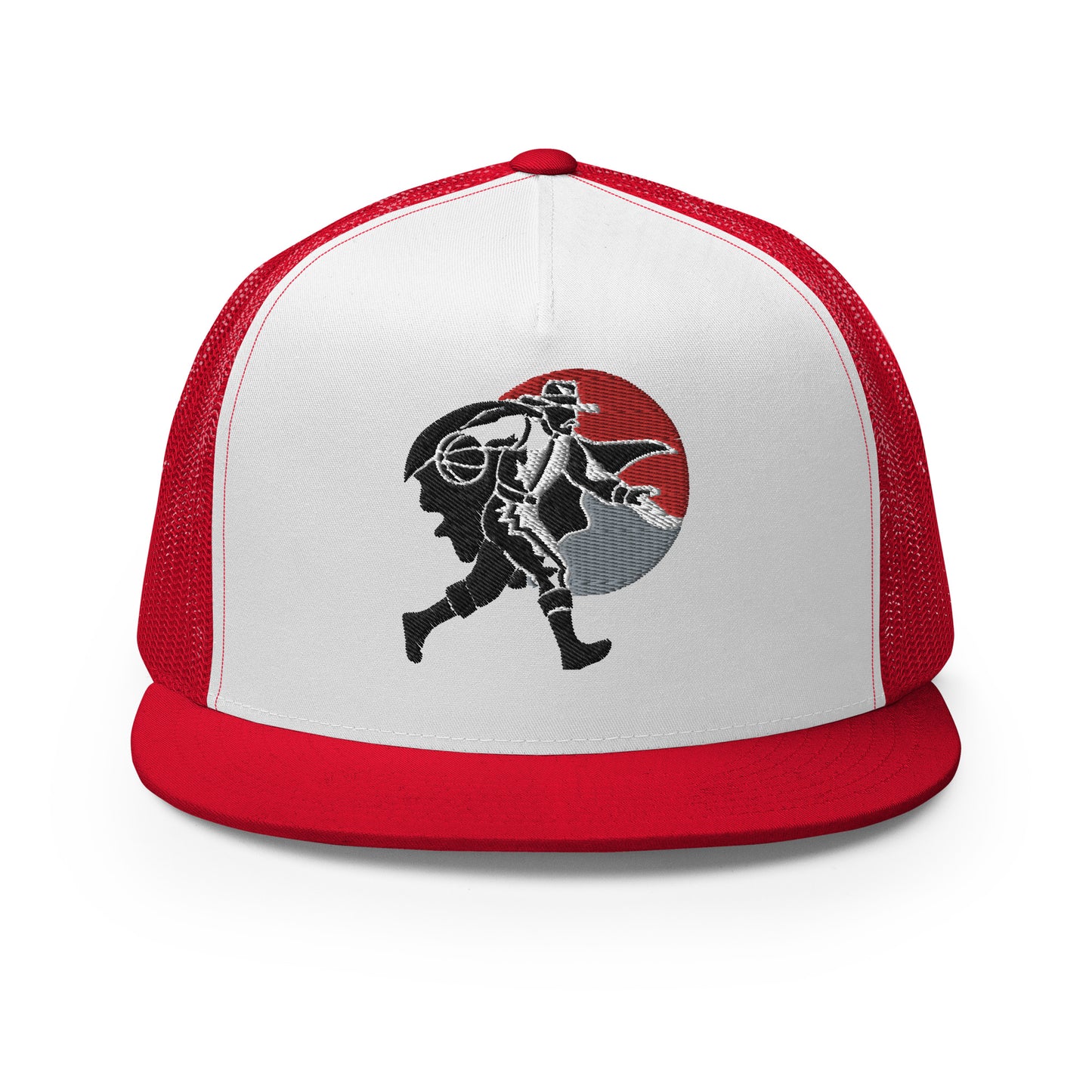 Rebel Basketball Trucker Cap