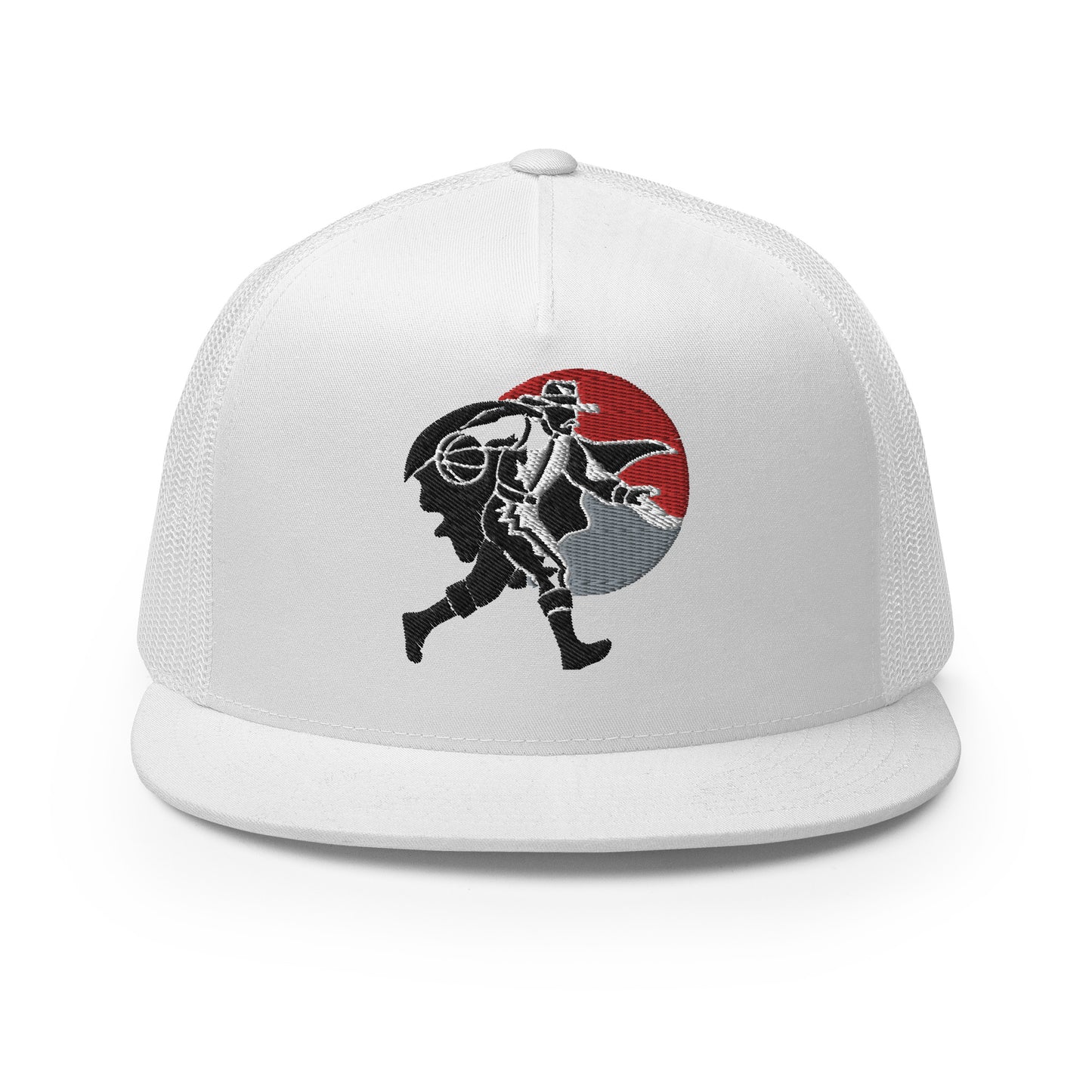 Rebel Basketball Trucker Cap