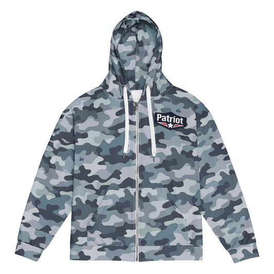 Patriot Artic Camo Unisex zip hoodie