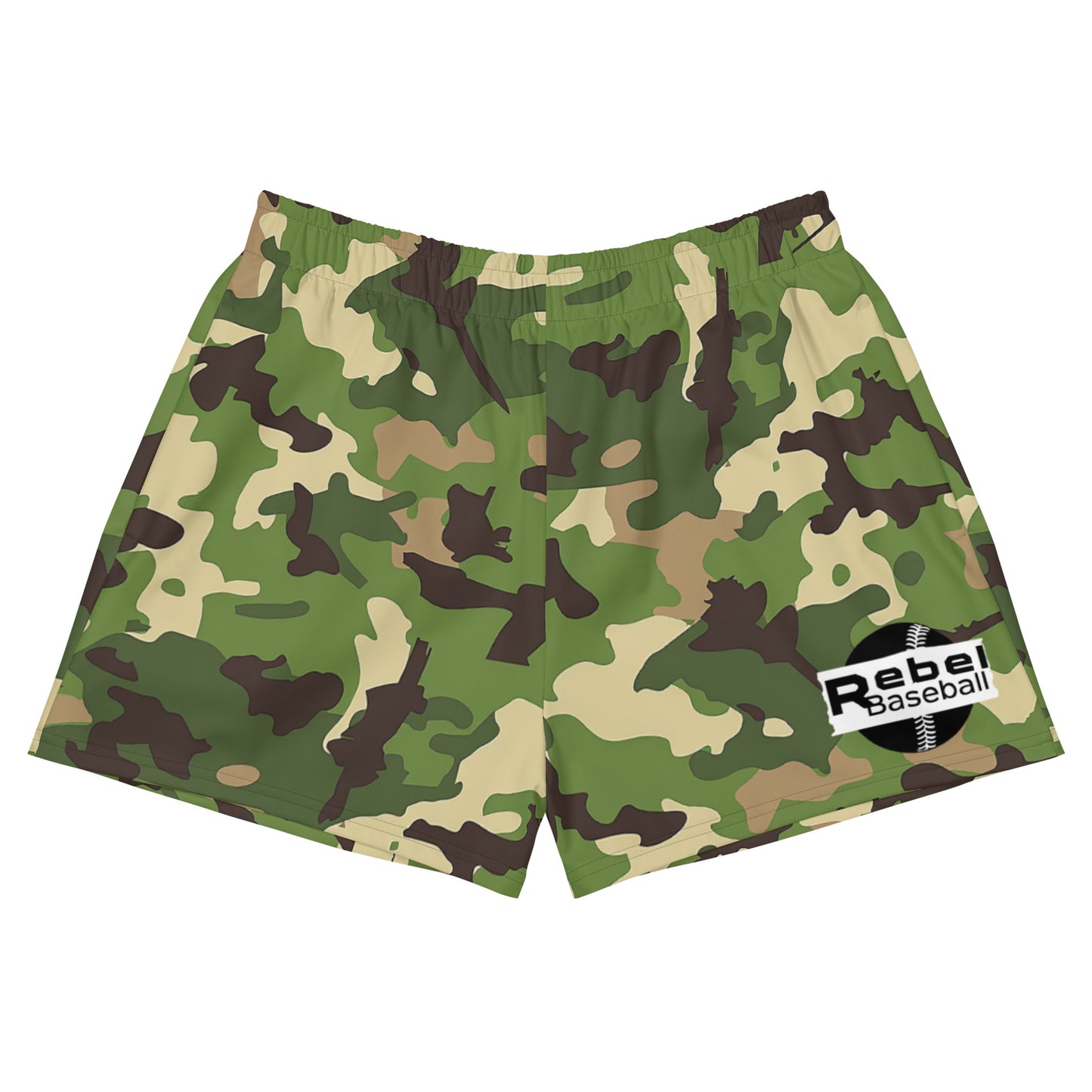 Rebel Baseball Unisex Athletic Shorts