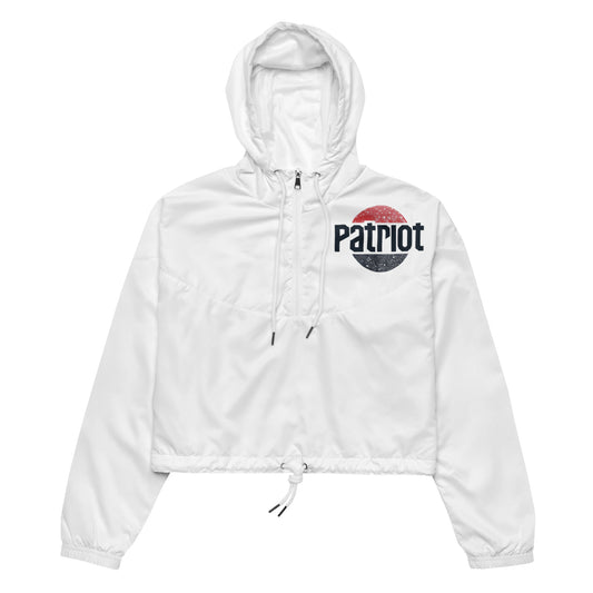 Patriot cropped windbreaker