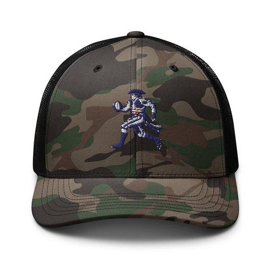 Patriot Football Camouflage trucker hat