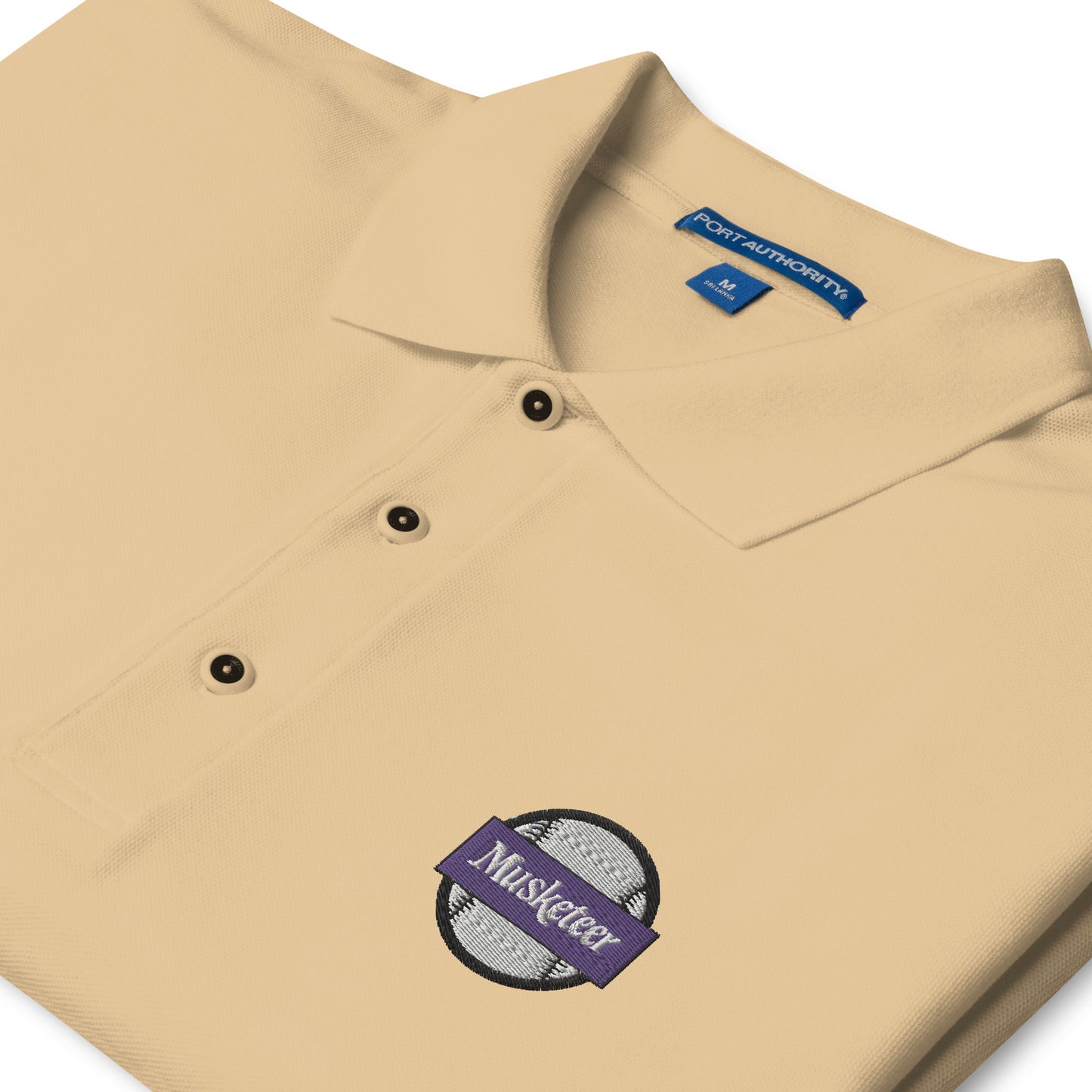 Musketeer Baseball Men's Premium Polo