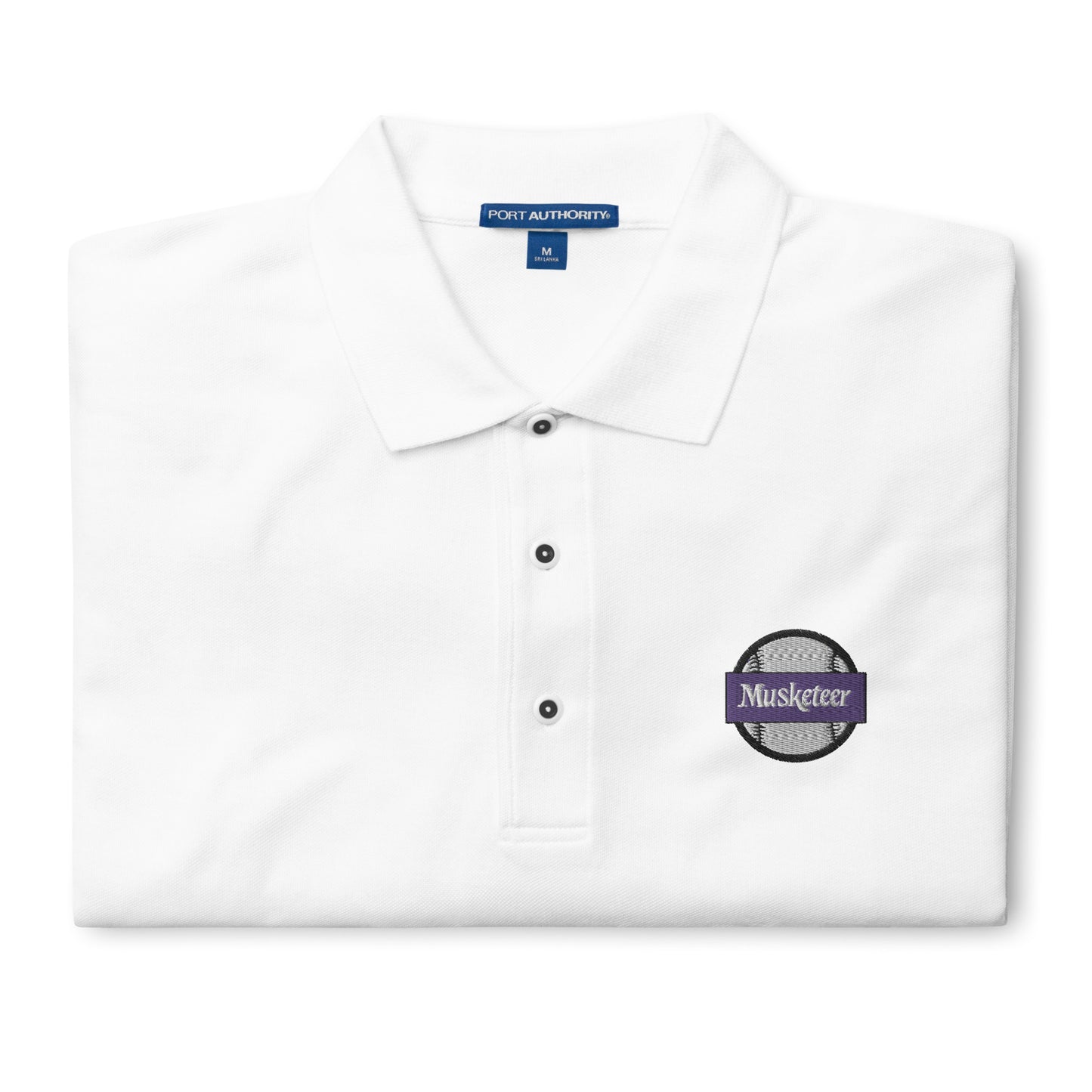 Musketeer Baseball Men's Premium Polo