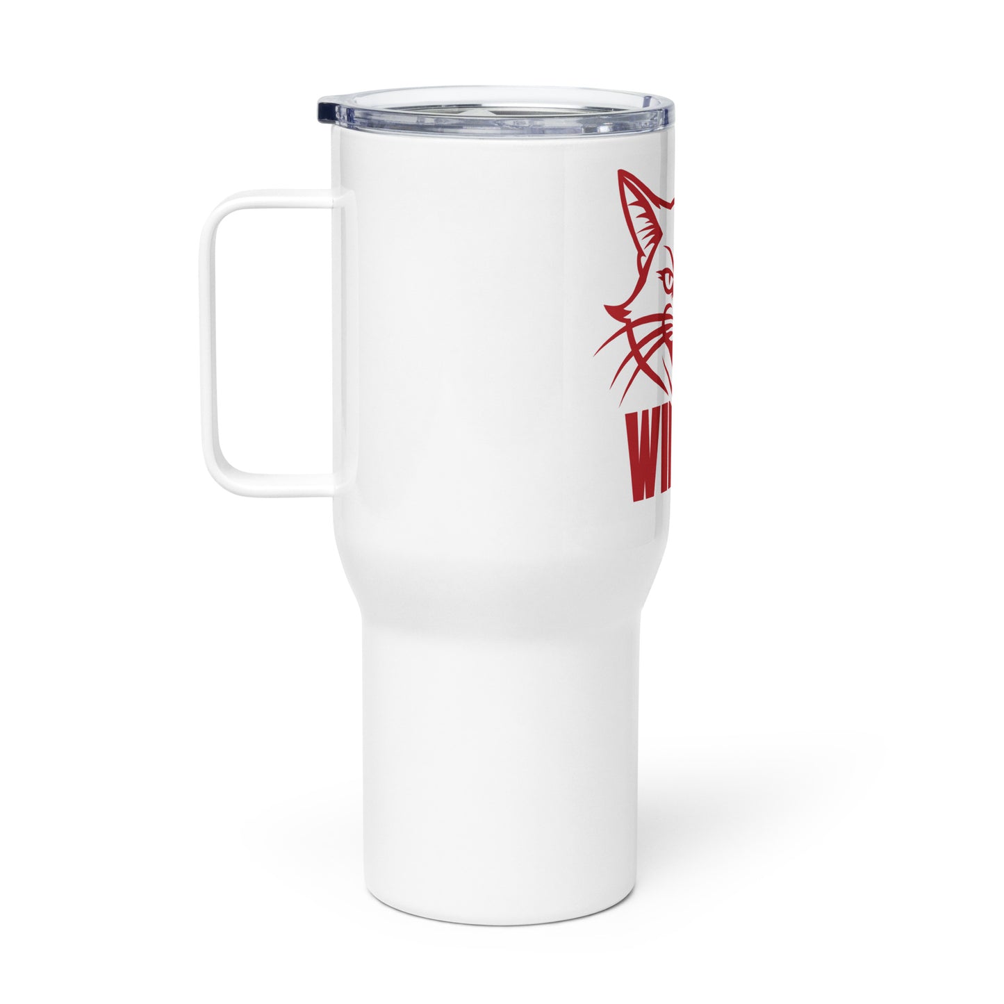 Wildcat Travel mug with a handle