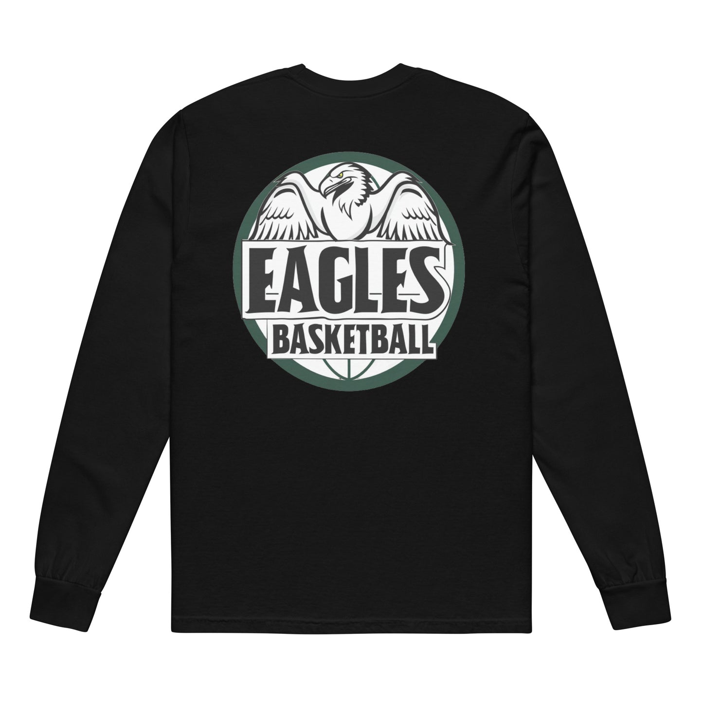 Eagle Basketball Garment-dyed heavyweight long-sleeve shirt