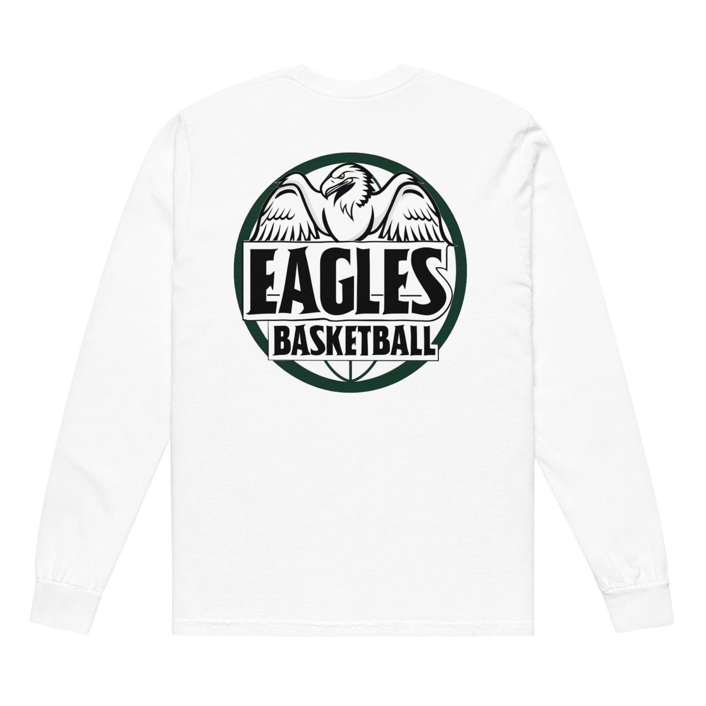 Eagle Basketball Garment-dyed heavyweight long-sleeve shirt