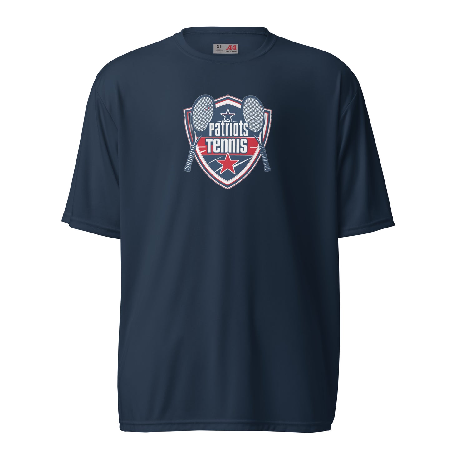 Patriot Tennis Unisex performance crew neck t-shirt