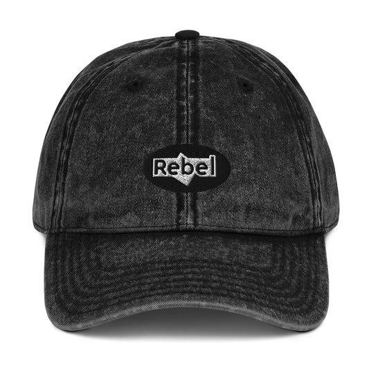 Rebel Vintage Cotton Twill Cap