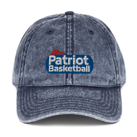 Patriot Basketball Blue Denim Cap